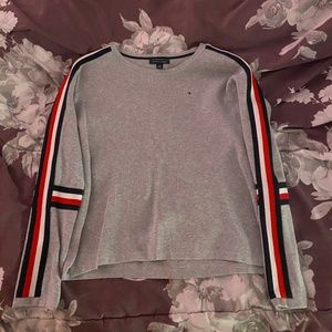 Tommy Hilfiger navy red and white sweater